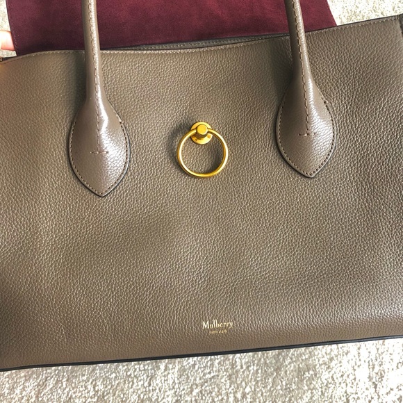 Mulberry - Small seaton bag in classic grey. - Picture 8 of 9